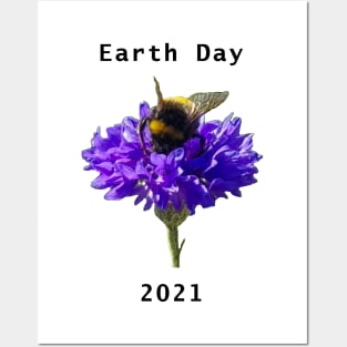 Bumblebee for Earth Day 2021 Posters and Art